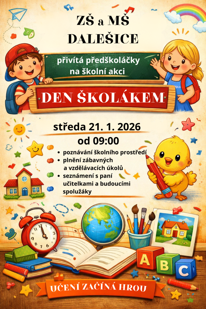den školákem